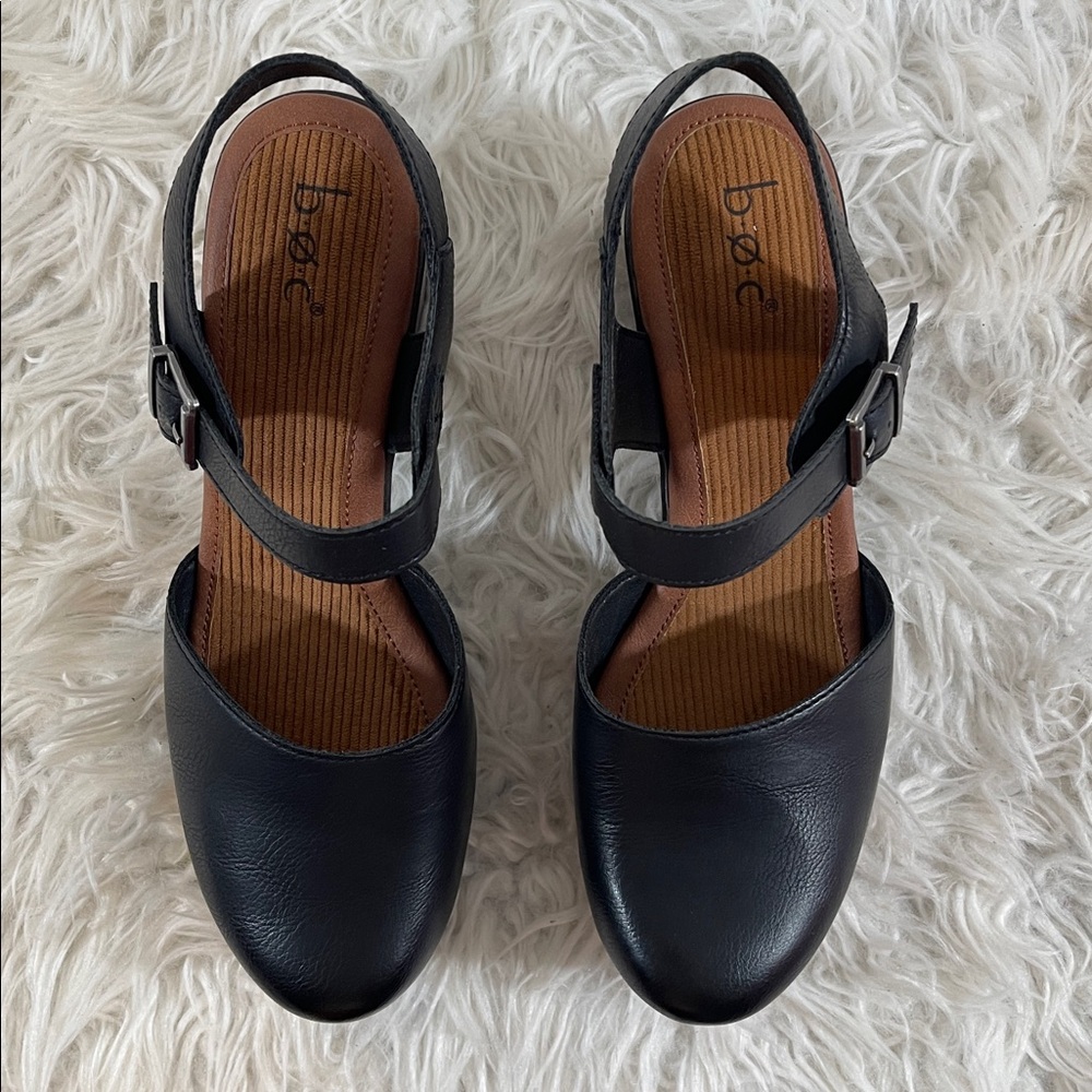 BOC Women's Natasha Mary Jane Clog Black Size 11 NEW - Picture 4 of 16
